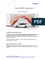 Seguro Automotriz y SOAP: Conoce Sus 4 Diferencias