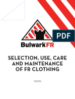 6 63266 BulwarkFR Selection Use Care Maintenance