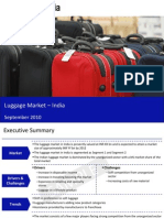 Luggage Market in India 2010 Sample 100930073318 Phpapp01