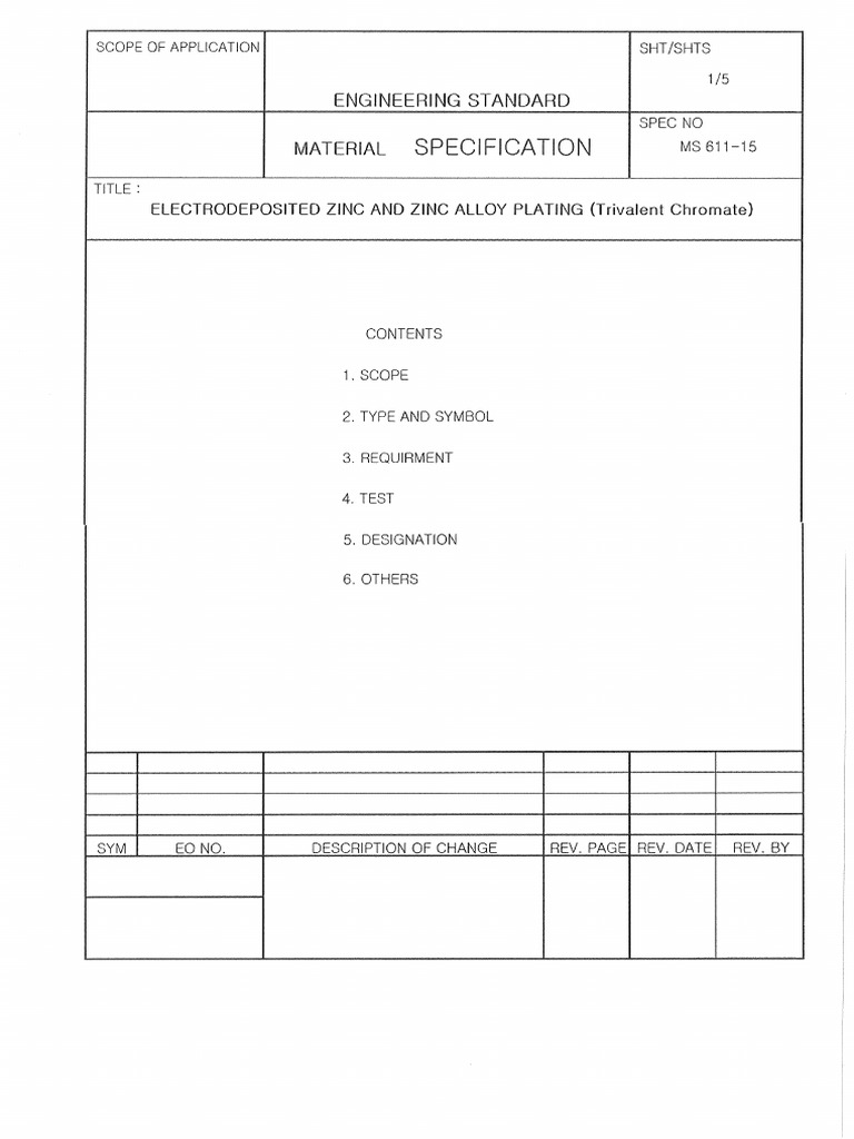MS 611-15 | PDF