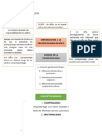 INTRODUCCIÒN A LA PSICOPATOLOGIA INFANTIL