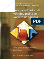 22 - VALIDACIÓN DE MÉTODOS ANALÍTICOS LIMPIEZA DE EQUIPOS.pdf