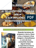 AS RELIGIOES DOS POVOS DA BIBLIA E SUA INFLUENCIA NO MONOTEISMO HEREUS (Reparado)