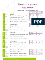 Ementas de 29 Nov A 17 Dez