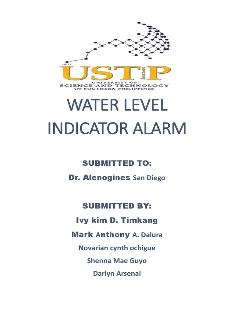 Water Level Indicator Alarm System | PDF | Transistor | Electronic Circuits