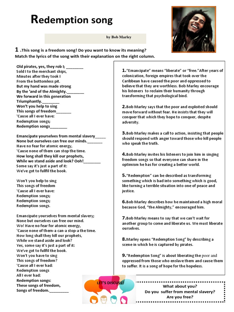 Redemption Song Meaning