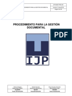 IJP SGSST PRC 001 Procedimiento Gestión Documental
