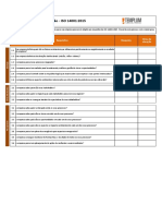 Gap Analisys ISO 14001 2015