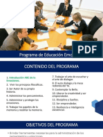 Programa Inteligencia Emocional Laboral