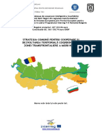 Strategia Comună Pentru Cooperare Și Dezvoltarea Teritorială Coordonată A Zonei Transfrontaliere A Mării Negre