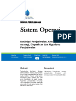 MODUL PERKULIAHAN SISTEM OPERASI