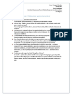 Actividad Integradora Fase 2. Obstáculos Al Ejercicio Democrático