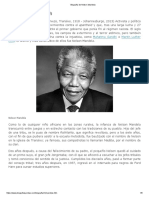 Biografia de Nelson Mandela