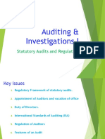 AC404 - Audit and Investigations I - Statutory Audit and Regulation
