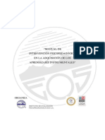 Manual - Intervencion Psicopedagogica PDF