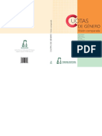 Cuotas de Género, Visión Comparada TEPJF PDF