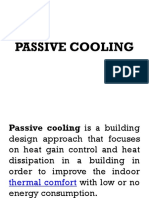 Passive Cooling