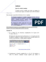 Funciones Complejas de Variable Compleja