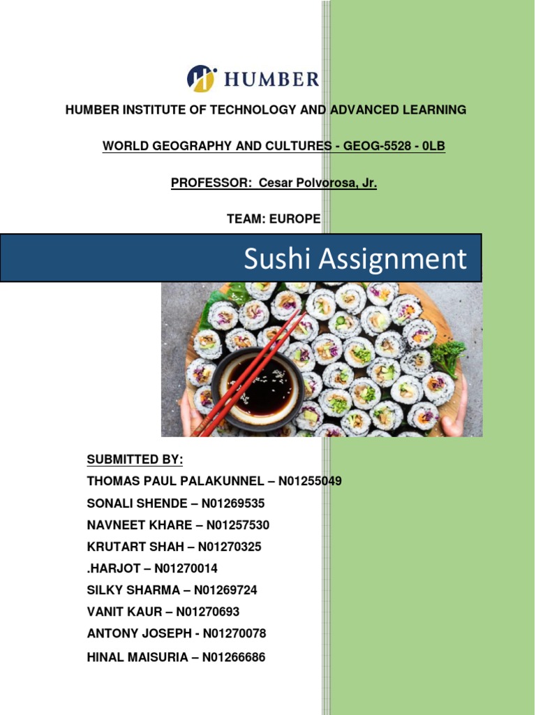 Sushi | PDF | Web Search Engine | Sushi