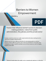 Women Empowerment (Session 4)