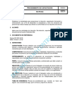 Rh-pr-002 Procedimiento de Capacitciones Vr.3