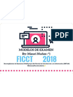 Modelos de Examen Introduccion A La Informatica - 2do Parcial Multigrupo (INF110)