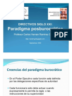 CRG Paradigma Posburocratico