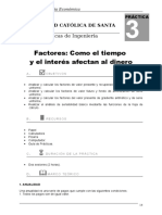 Curso Ing Económica Factores Tiempo Interés Afectan Dinero