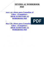 High Achievers A2 Workbook PDF