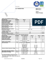 Continental Device India Limited ISO 9001 Certified Transistor Datasheet