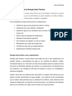 6.3 Aplicaciones de La Energía Solar Térmica FALTA BIBLIOGRAFIA