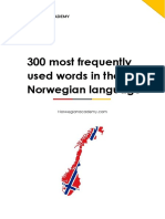 Norwegian Vocabulary