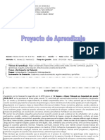 Proyecto Tercer Grado