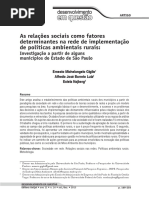 4- Giglio-Luiz-Najberg (2013) - As Relações Sociais Determinantes Politica Ambiental Rural