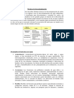 Técnicas de Descontaminación