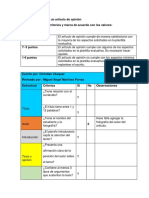 Evaluar artículo opinión