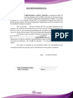 Documento Renuncia PDF