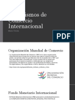 Organismos de Comercio Internacional