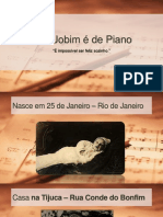 Tom Jobim É de Piano