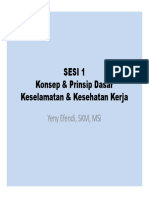 Sesi 1. Konsep & Prinsip Dasar K3