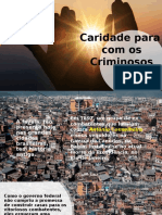 Palestra - Caridade para Com Os Criminosos