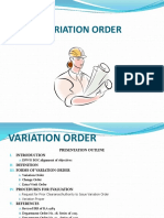 Variation Order Manual Final Copy - PPTX Rfevised4132015