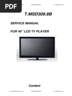 Service Manual T.MSD309