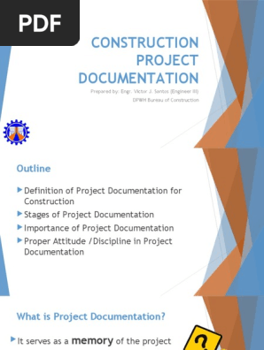 Project Documentation in Construction
