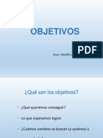 Crear Objetivos