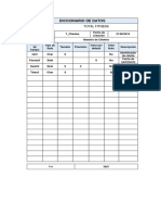 Ejemplo Diccionario de Datos