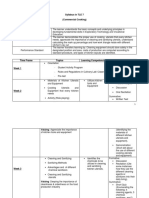 Syllabus 8 Commercial Cooking PDF