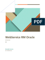 Documentação WS RM Oracle