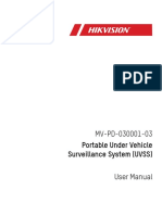 Hikvision Portble Uvss Manual Um - MV - Uvss - 111717na