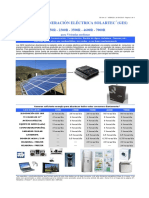 SOLARTEC Catalogo Generacion Eléctrica para Viviendas Medianas Precios 16-08-2019